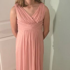 David’s Bridal junior bridesmaid dress